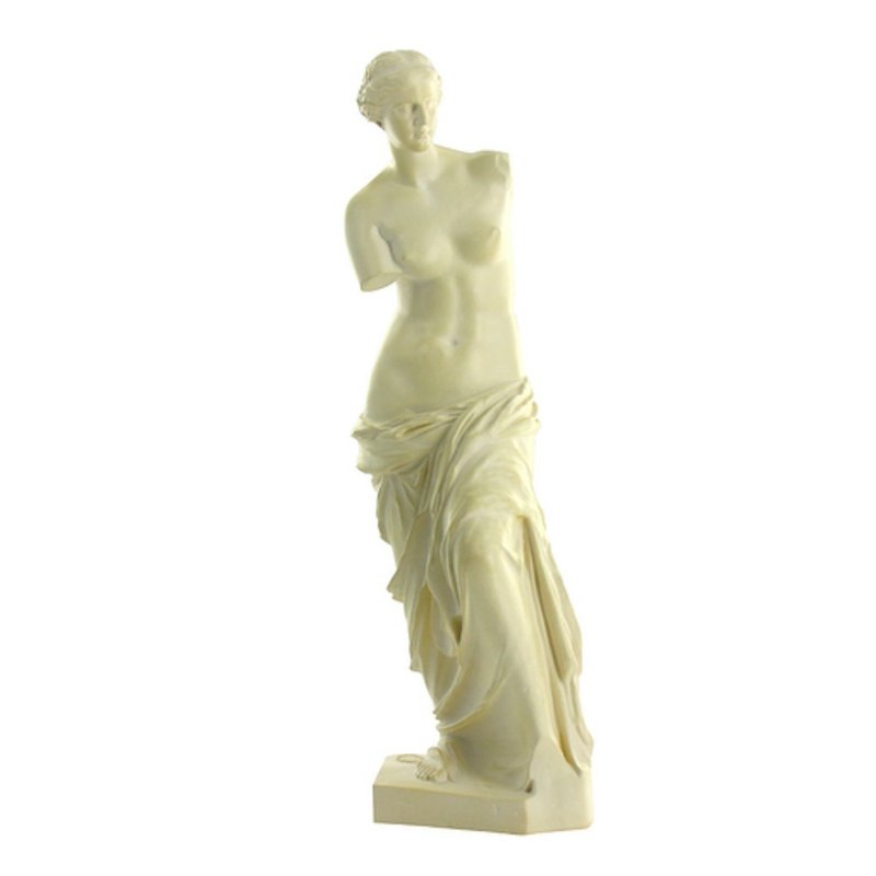 法国罗浮宫维纳斯女神雕像 - 摆饰 - 树脂 白色