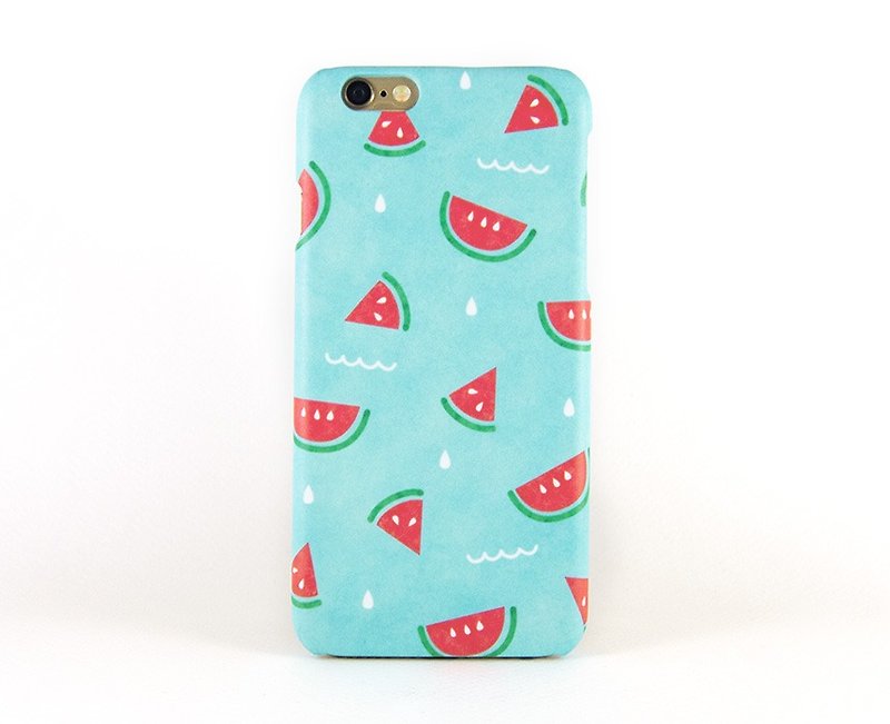 夏天就是要吃西瓜::手机壳 - 手机壳/手机套 - 塑料 红色
