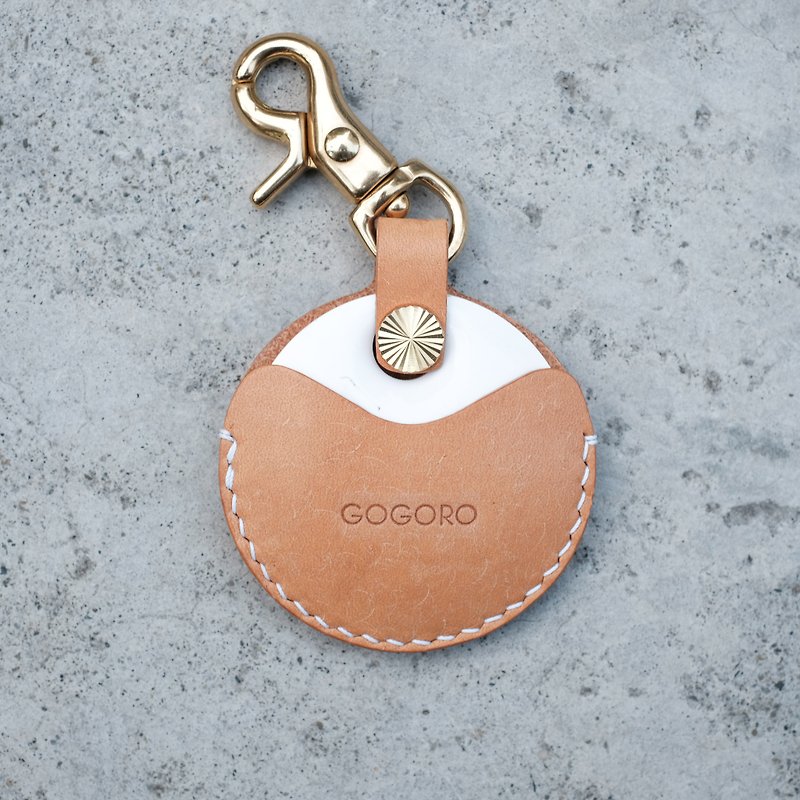 gogoro/gogoro2 钥匙专用皮套 Key holder / Pueblo磨砂系列 原色 - 钥匙链/钥匙包 - 真皮 黄色