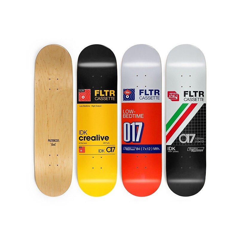 Filter017 X FRONT FLTR 卡带系列联名滑板 - 其他 - 木头 