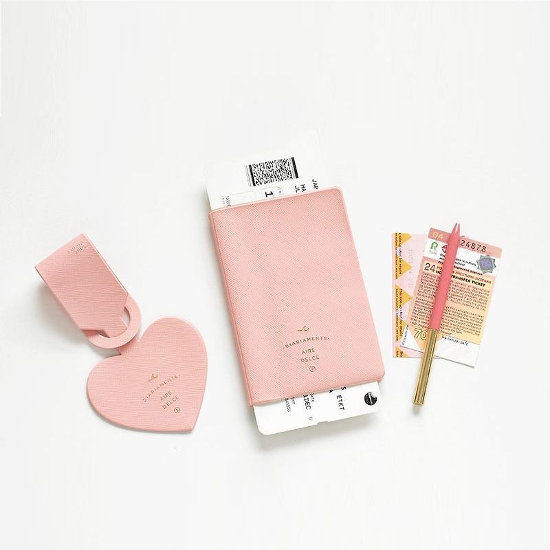 心动时刻护照套-甜蜜粉,TNL85168 - 护照夹/护照套 - 塑料 粉红色