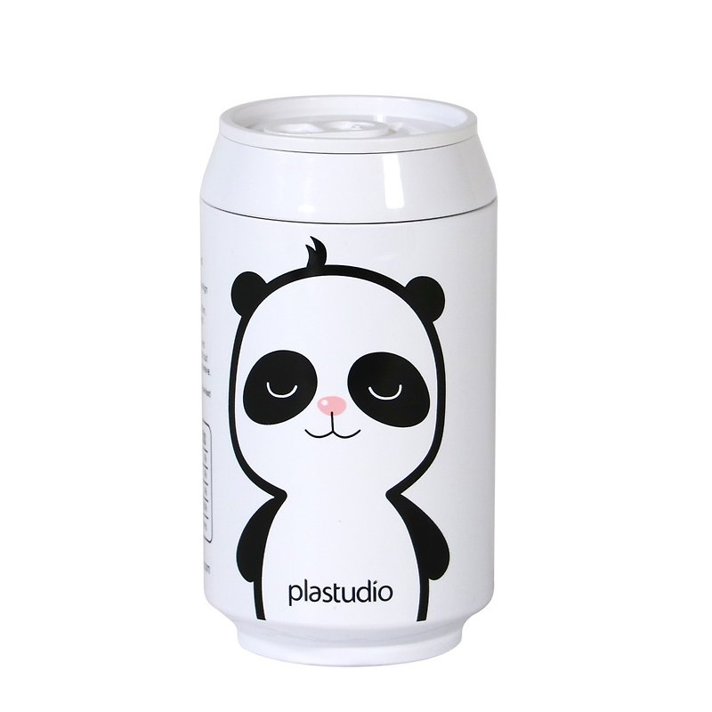 PLAStudio-创意设计-玉米环保杯-ECO CAN-熊猫限定版-280ml-白色 - 咖啡杯/马克杯 - 环保材料 白色