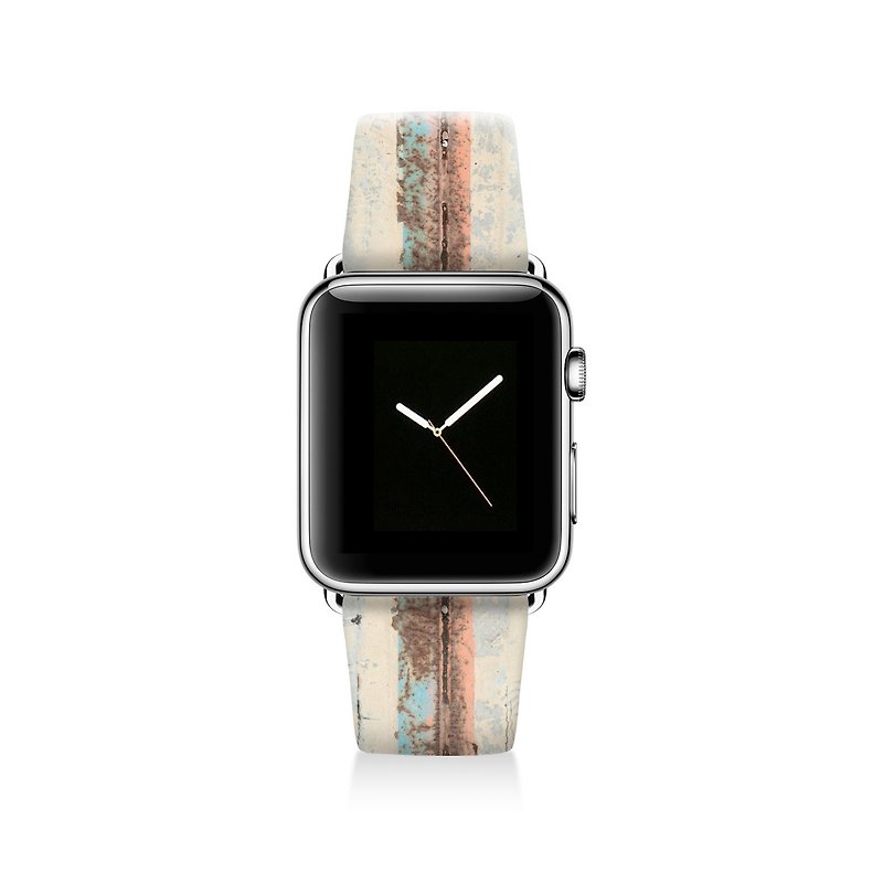 Apple watch band 真皮手表带不锈钢手表扣 38mm 42mm S009 (含连接扣) - 女表 - 真皮 多色