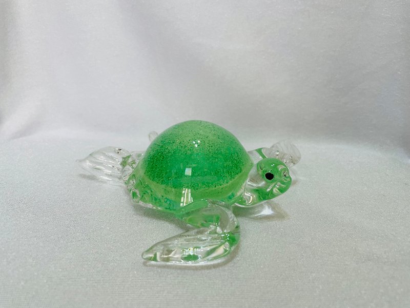 水晶玻璃  海龟 夜光 - 摆饰 - 玻璃 