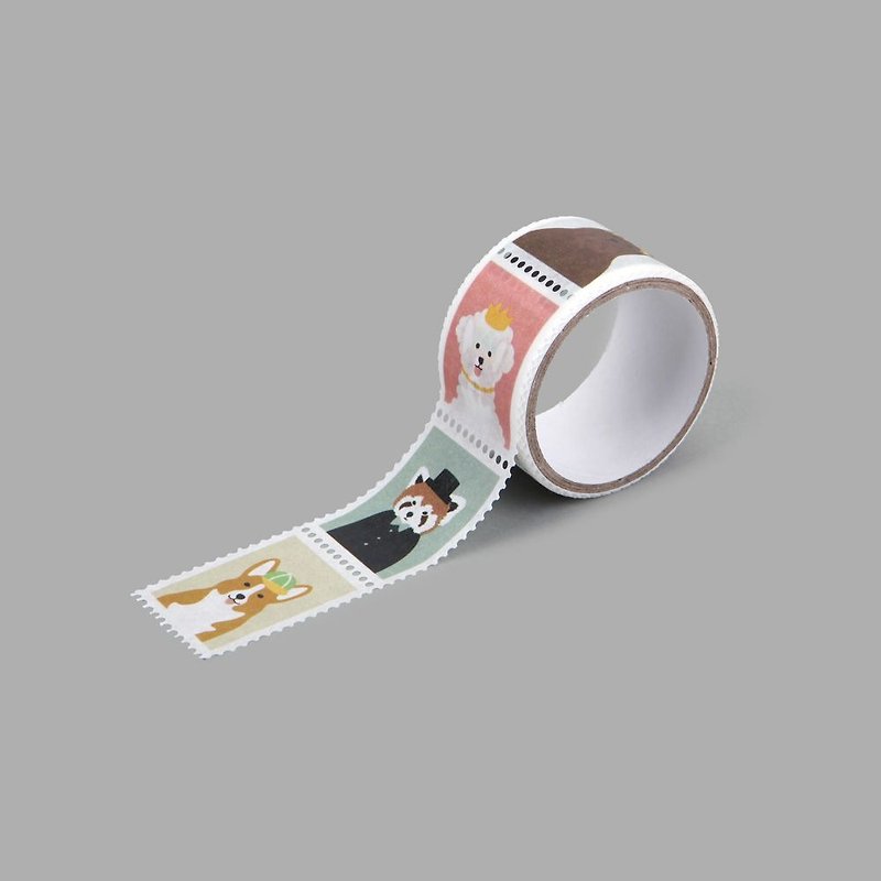 Dailylike 邮票纸胶带(单卷)-01动物,E2D03954 - 纸胶带 - 纸 多色