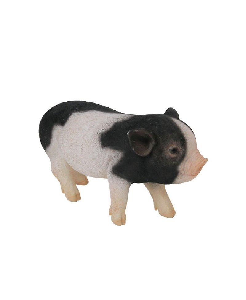 日本Magnets拟真动物系列 可爱麝香猪造型存钱筒 - 储蓄罐 - 树脂 黑色