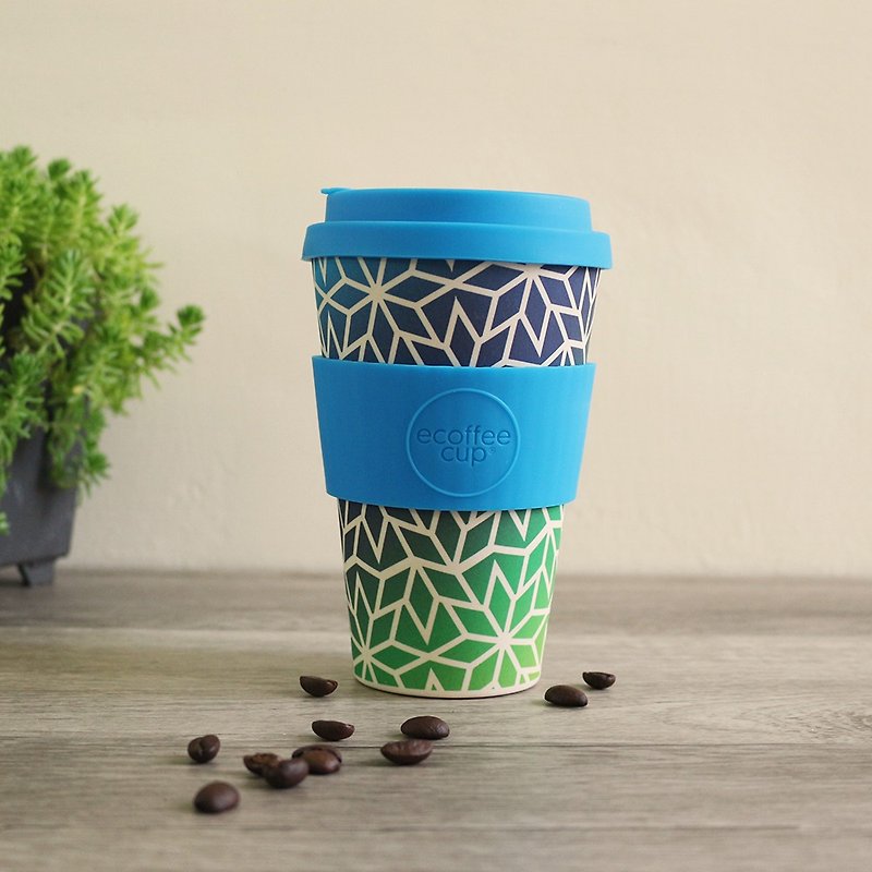 Ecoffee Cup | 14oz环保随行杯(冰晶紫/冰晶蓝) - 咖啡杯/马克杯 - 其他材质 多色