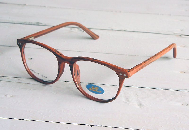 Aeolus 版料木纹手工镜框(HM505) - 眼镜/眼镜框 - 其他材质 