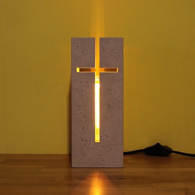 十字架屋型情境灯 II - 灯具/灯饰 - 水泥 