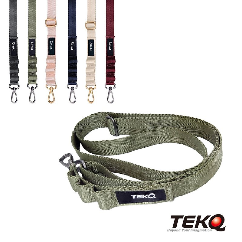 【TEKQ】 20mm织带款手机挂绳组合-斜背带式 共6色 (附夹片) - 挂绳/吊绳 - 塑料 多色
