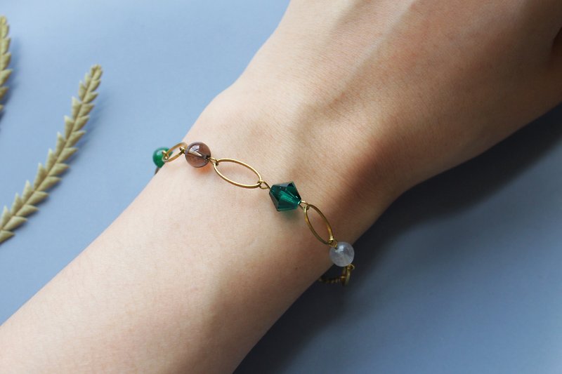 珠宝盒 绿-手链 手环(绝版) - 手链/手环 - 其他金属 绿色
