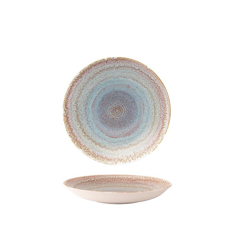 E.C.O.大地系列-22.5CM义式餐碗-神秘海洋 - 盘子/餐盘/盘架 - 瓷 多色
