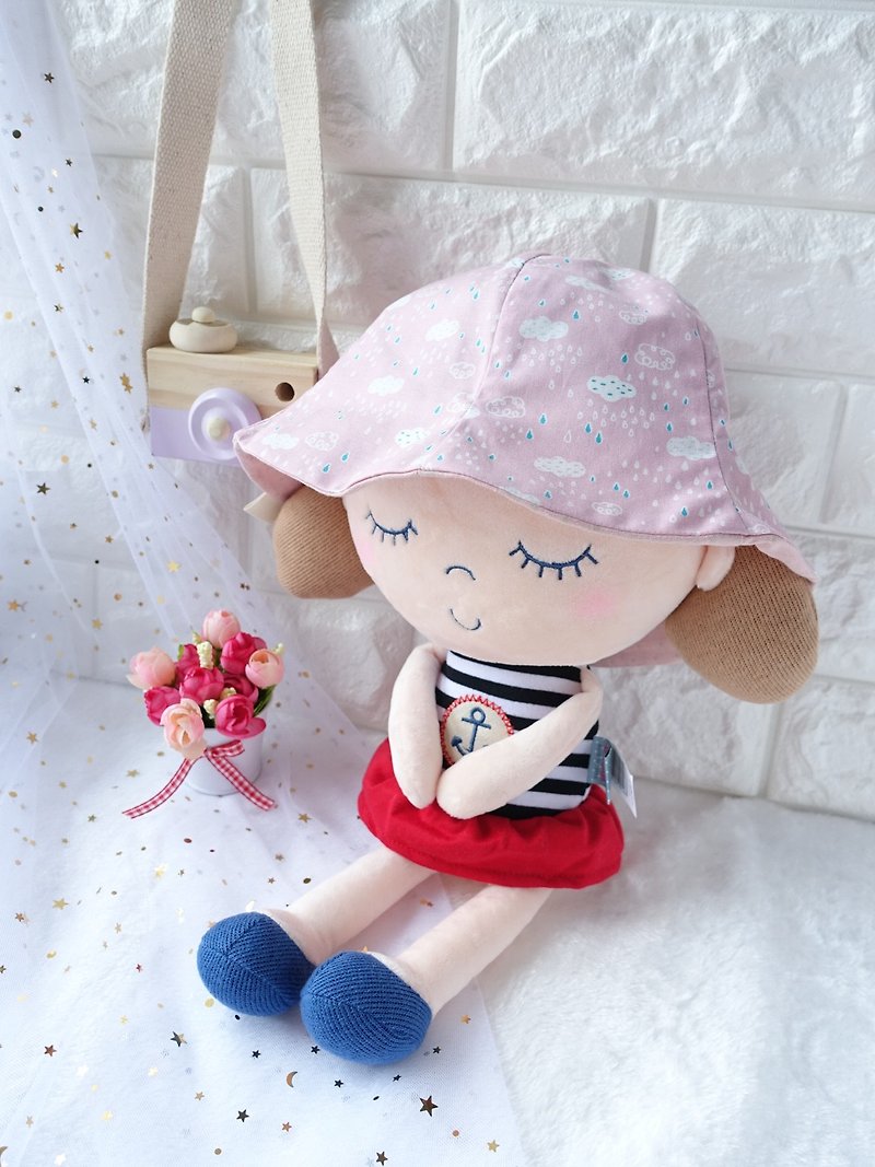 宝宝太阳帽子 - 粉色下雨天 - 其他 - 棉．麻 