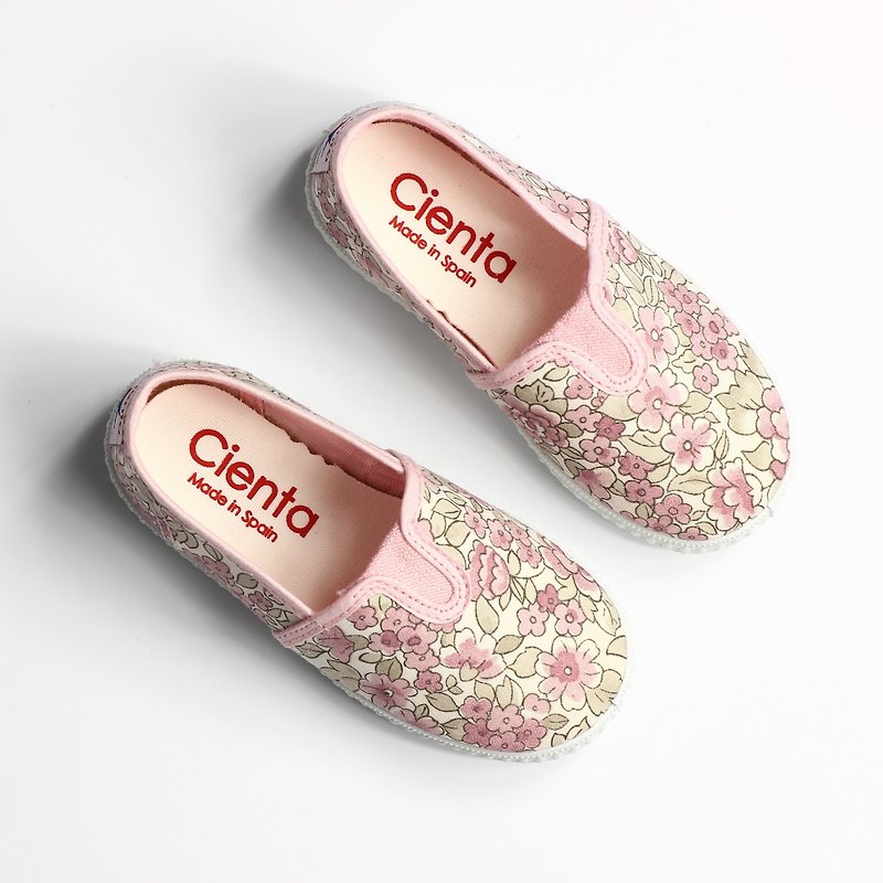 西班牙国民帆布鞋 CIENTA 54068 03粉红色 幼童、小童尺寸 - 童装鞋 - 棉．麻 粉红色