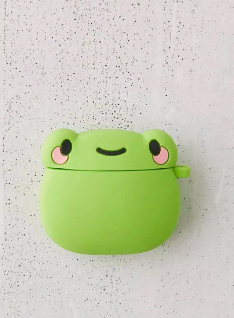 SMOKO 超Q青蛙Airpod保护套/Airpod保护壳/耳机收纳(1代/2代专用) - 其他 - 硅胶 绿色