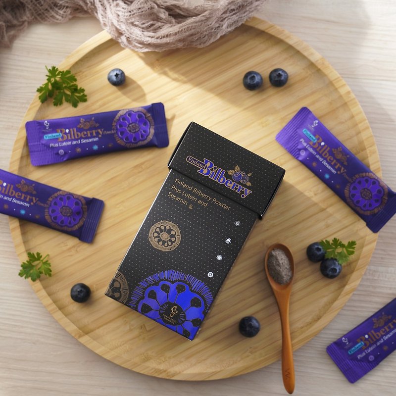 福利品【每月保养】芬兰野生蓝莓粉Plus金盏花叶黄素、芝麻素  2 - 健康/养生 - 新鲜食材 紫色