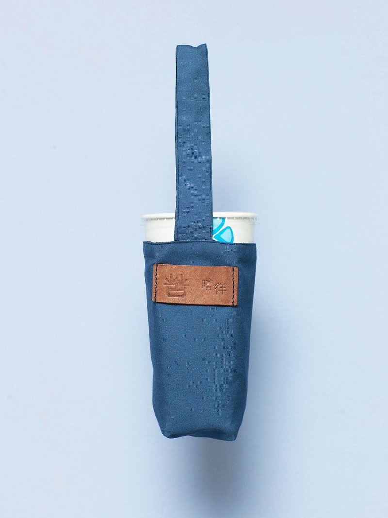环保素色防水饮料提袋/收纳方便/防水/免费定制英数字打印 - 其他 - 防水材质 蓝色