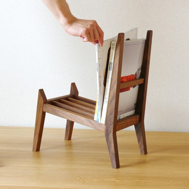 【book rest chair】マガジンラック / 木 - 书架/书挡 - 木头 