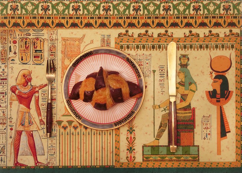 埃及 餐垫 - 餐垫/桌巾 - 防水材质 金色