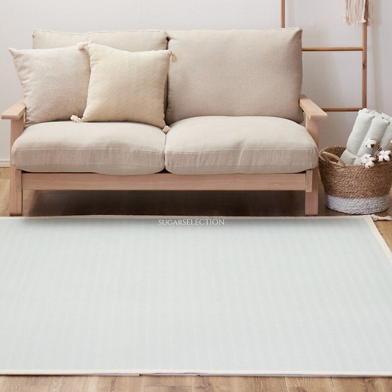 日式简约地毯-100%棉/2色/地垫/软装/居家摆饰/女友礼物 - 地垫/地毯 - 其他材质 