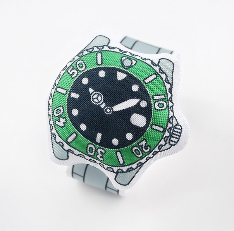 我的第一只名贵布手表(定制化)My first Luxury Watch (E01H01) - 其他 - 棉．麻 绿色