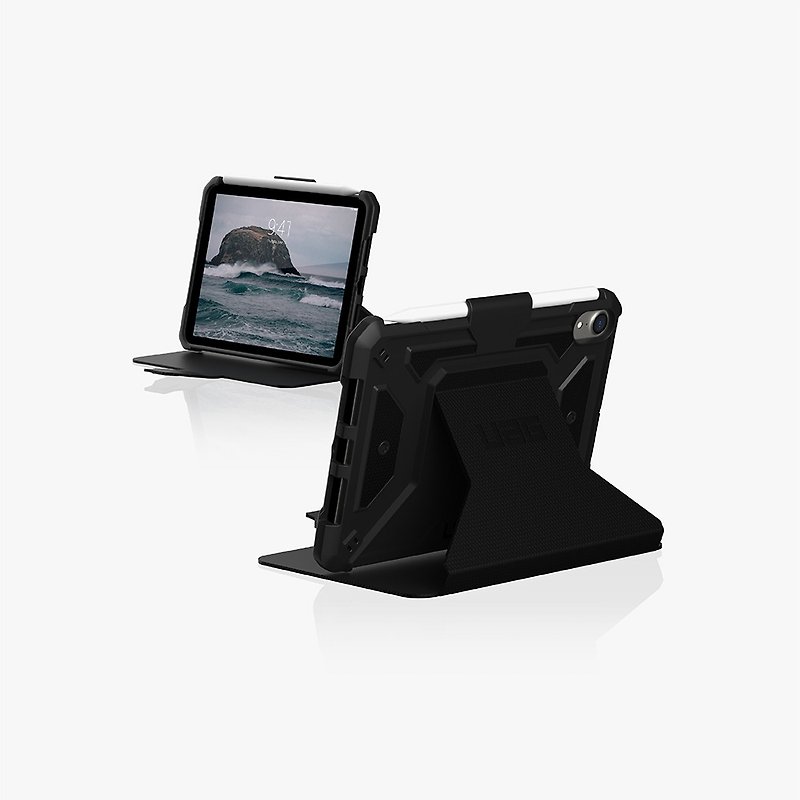 UAG iPad mini (2021)经典款耐冲击保护殻-黑 - 平板/电脑保护壳 - 橡胶 黑色