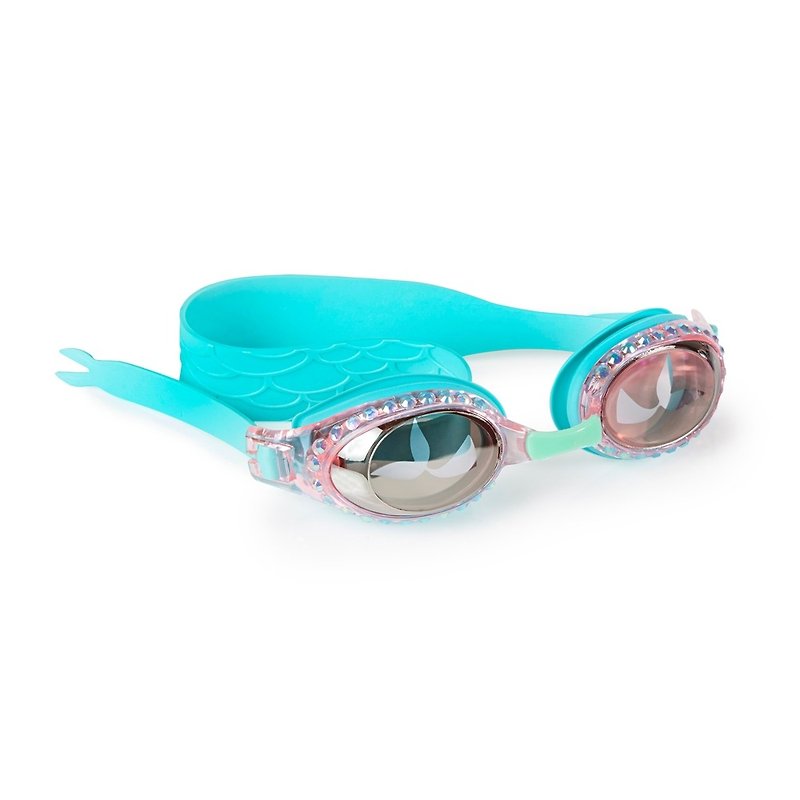 美国Bling2o 儿童造型泳镜 美人鱼系列-蓝色 - 泳衣/游泳用品 - 塑料 蓝色