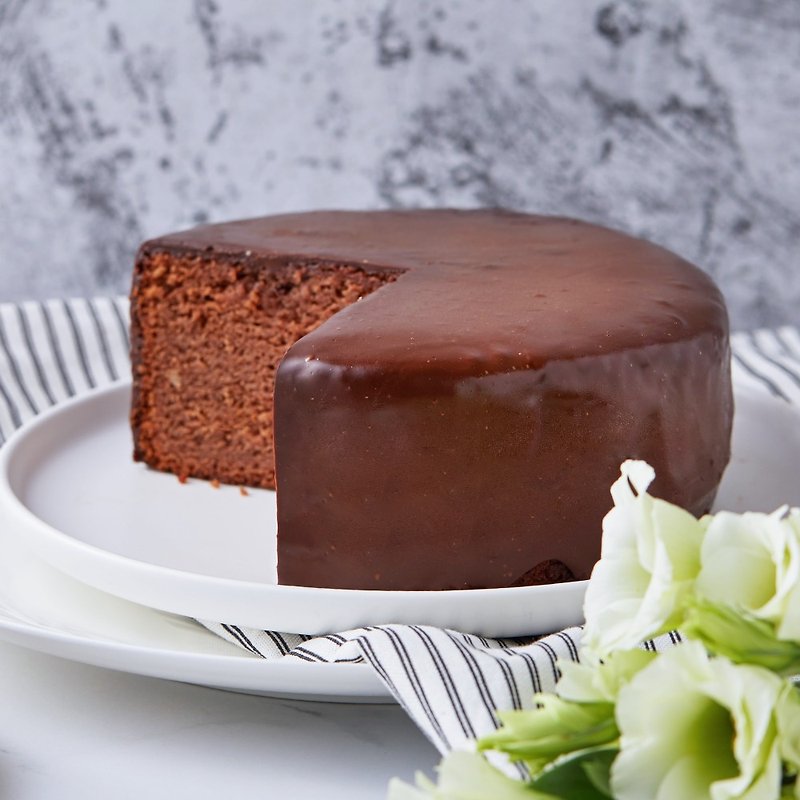【LeFRUTA朗芙】比利时纯黑巧克力蛋糕 / 6寸 - 蛋糕/甜点 - 新鲜食材 咖啡色