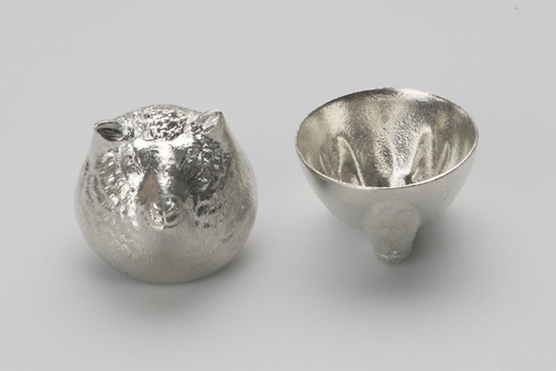 生肖造型杯 - 羊 - 茶具/茶杯 - 其他金属 银色