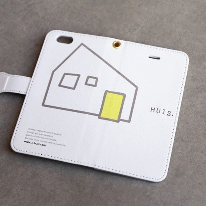 ［HUIS-ハウス-］iphone6/6S手帳型ケース - 吊饰 - 塑料 