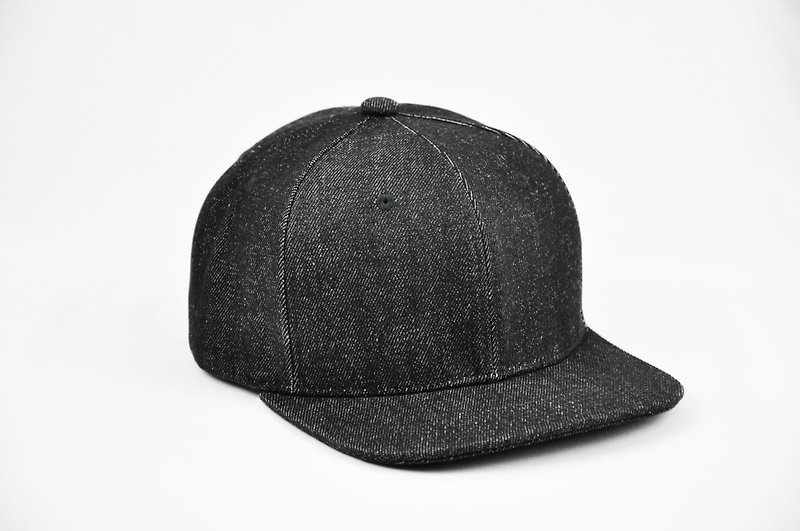 ENDURE/牛仔黑素色棒球帽 - 帽子 - 棉．麻 