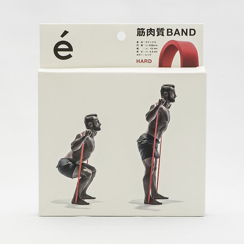 日本Erugam 筋肉弹力绳 强力红 拉力绳 阻力绳 运动器材 礼物 - 运动/健身用品 - 乳胶 红色