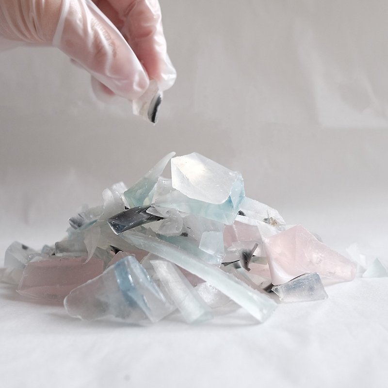 m i n e r a l s | 矿 石 碎 片 补 充 mesh soap sack #refills - 洗手用品 - 其他材质 透明