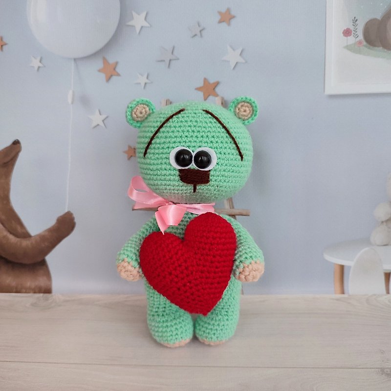 礼物小熊，情人节小熊，情人节礼物，心型小熊，浪漫礼物 - 玩具/玩偶 - 其他材质 