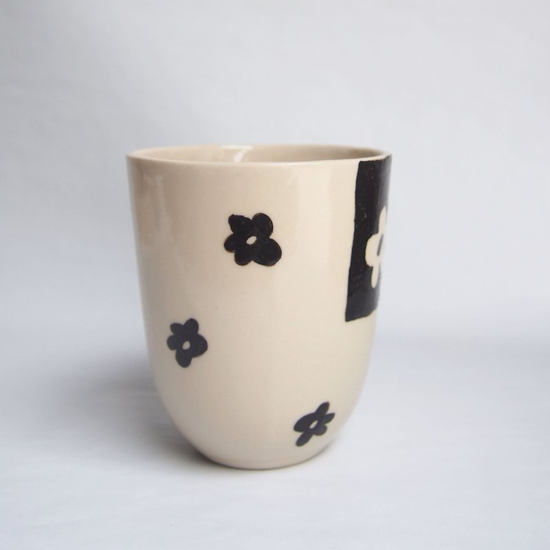 Blooming ceramic handmade - 咖啡杯/马克杯 - 陶 