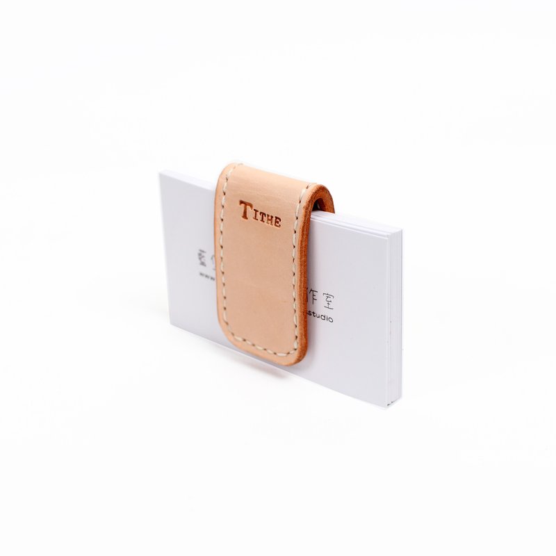 Tithe。Banknote clip钞票夹/万用夹 - 皮夹/钱包 - 真皮 黑色