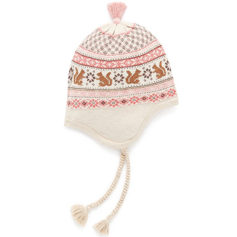 澳洲Purebaby有机棉 婴童绑带针织帽2T-5T - 婴儿帽/发带 - 棉．麻 