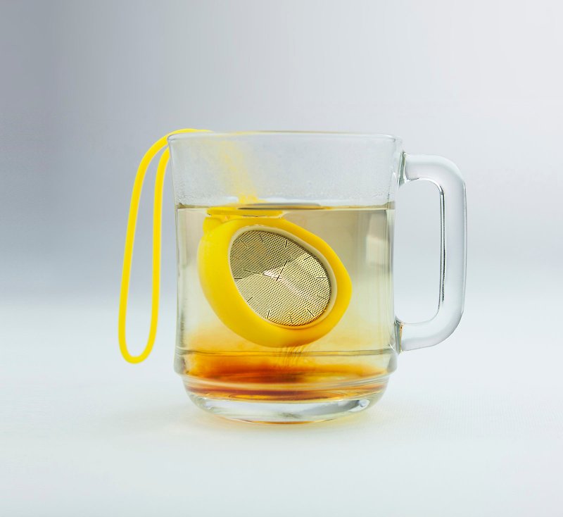 时光流 -泡茶器| 怀表型| 碎叶茶适用 | 不锈钢滤网 - 茶具/茶杯 - 硅胶 多色