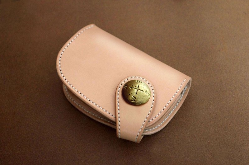 本革サドルレザーの長財布【受注製作】 - 皮夹/钱包 - 真皮 白色