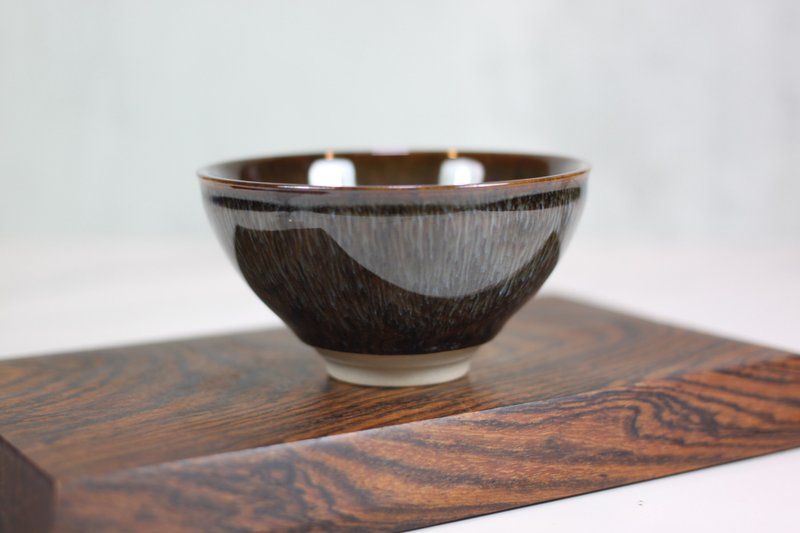 【辛劳的父亲】星雨 天目釉茶杯 茶碗 莺歌陶艺名家叶敏祥作品 - 茶具/茶杯 - 陶 