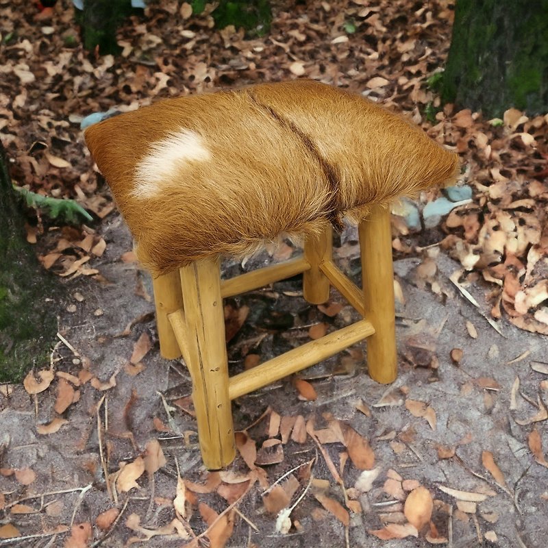 山羊毛木凳 - 椅子/沙发 - 羊毛 