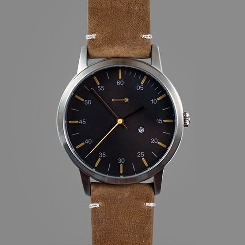 Vintage Mark One (Modern Vintage Watch) - Black Dial - 男表/中性表 - 其他金属 多色