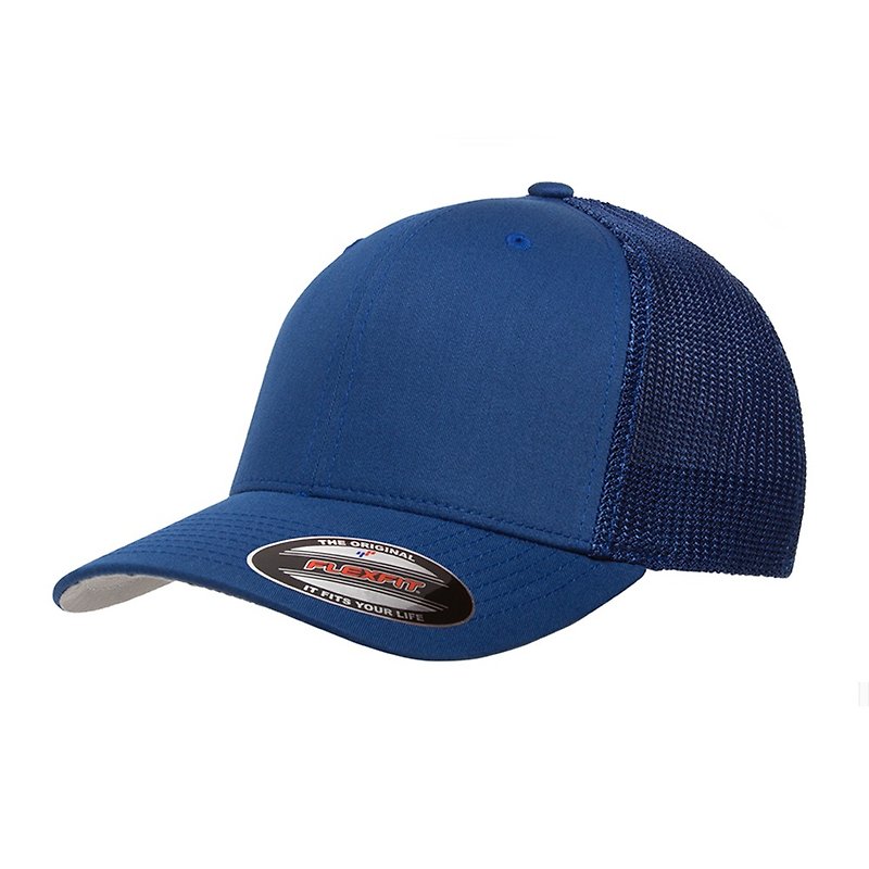 【YUPOONG】Trucker Mesh Hat 宝蓝 定制化1-6511-35 - 帽子 - 聚酯纤维 蓝色