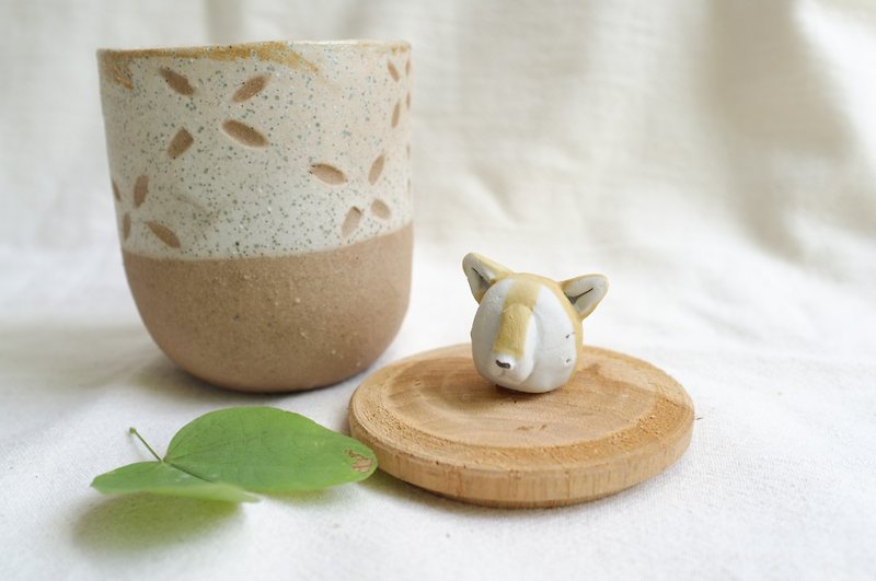 somebody ceramic cup - 花瓶/陶器 - 陶 白色