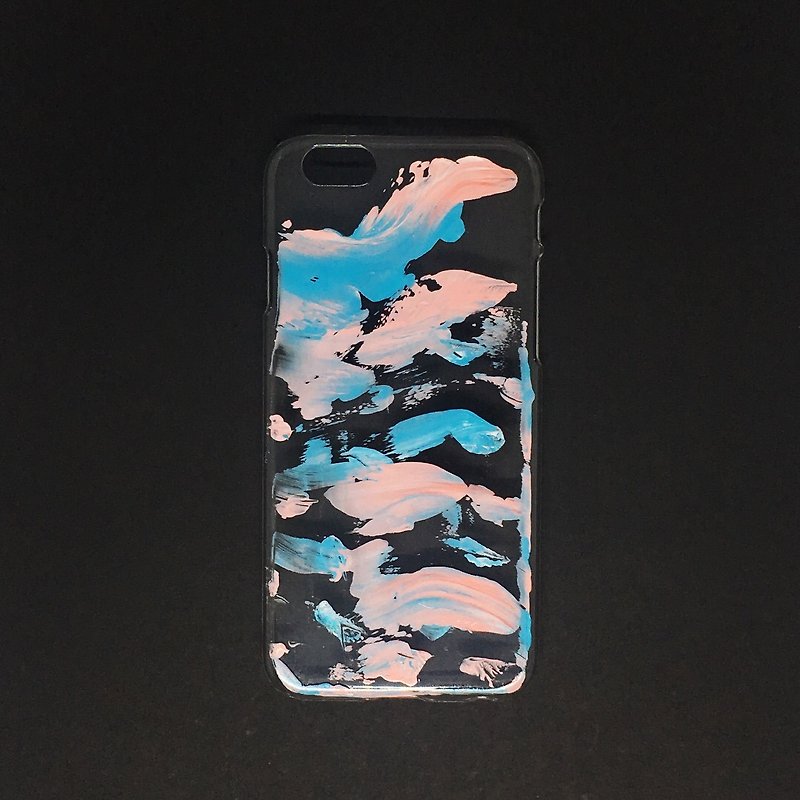 Acrylic 手绘抽象艺术手机壳 | iPhone 6/6s |  Love Bubble - 手机壳/手机套 - 压克力 粉红色