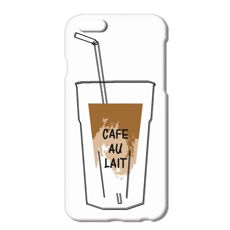 [iPhoneケース] Cafe au lait - 手机壳/手机套 - 塑料 白色