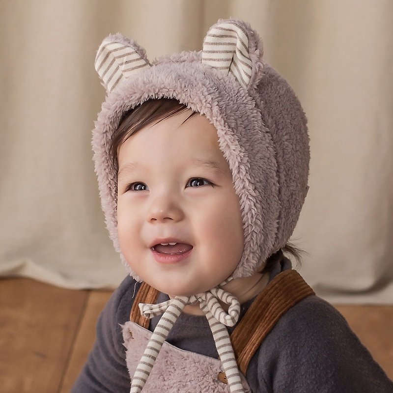 Happy Prince韩国制 Grad婴儿帽 - 婴儿帽/发带 - 聚酯纤维 卡其色