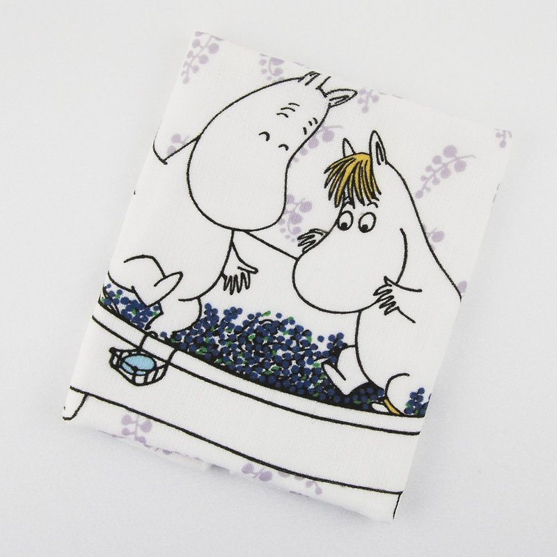 Moomin噜噜米授权【果香浴缸】-厚棉纱布方巾(450g) - 毛巾浴巾 - 棉．麻 紫色