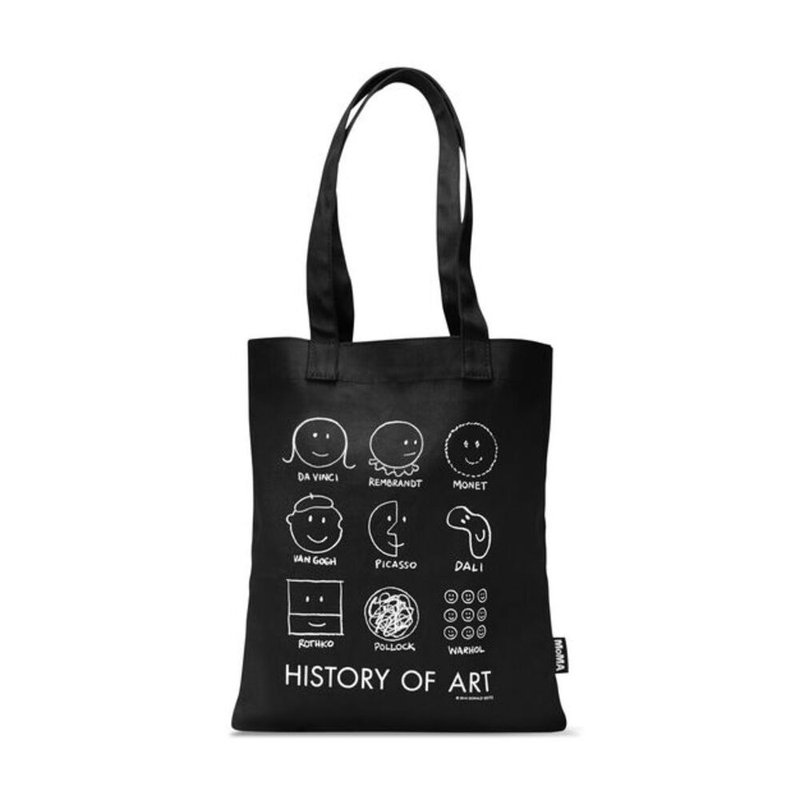 MoMA Tote History Of Art 环保袋 购物袋 托特包 帆布包 肩背包 - 手提包/手提袋 - 棉．麻 多色