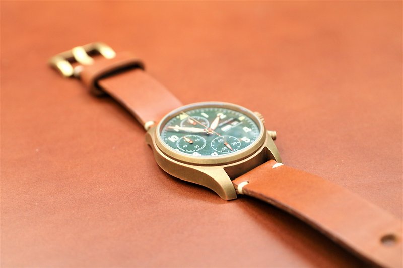 手工表带订制-青铜表表带1980元起 - 表带 - 真皮 